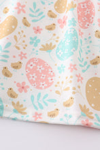 Load image into Gallery viewer, Easter egg print ruffle  dress