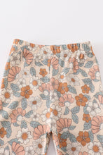Load image into Gallery viewer, Retro floral print bamboo pajamas set
