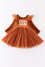 Load image into Gallery viewer, Fall Babe Dress