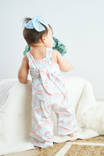 Load image into Gallery viewer, Rainbow print girl jumpsuit