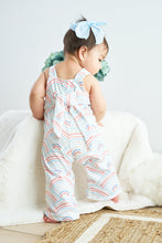 Load image into Gallery viewer, Rainbow print girl jumpsuit