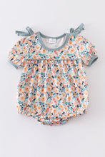 Load image into Gallery viewer, Floral print baby girl bubble