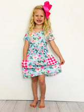 Load image into Gallery viewer, Sweet Roses Twirl Dress
